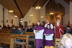 Der heilige Nikolaus in "Heilig Kreuz" Zierenberg